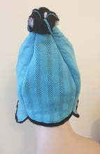 Load image into Gallery viewer, Black and White bobbly Stokie (turquoise lining)